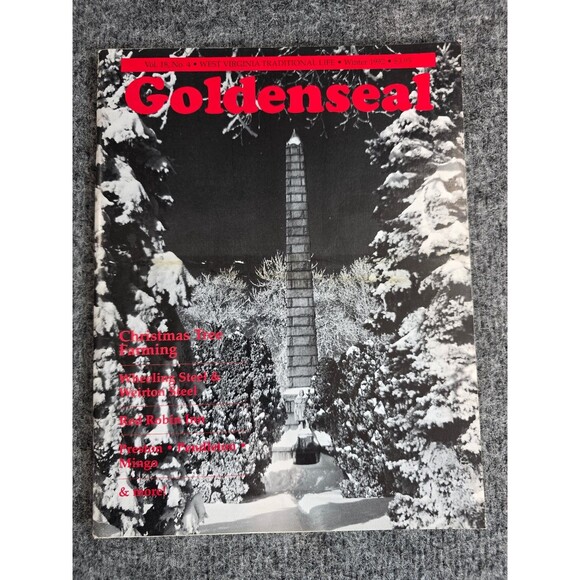 Goldenseal Magazine Winter 1992 Vol 18 No 4 West Virginia Life Arts - Picture 1 of 6